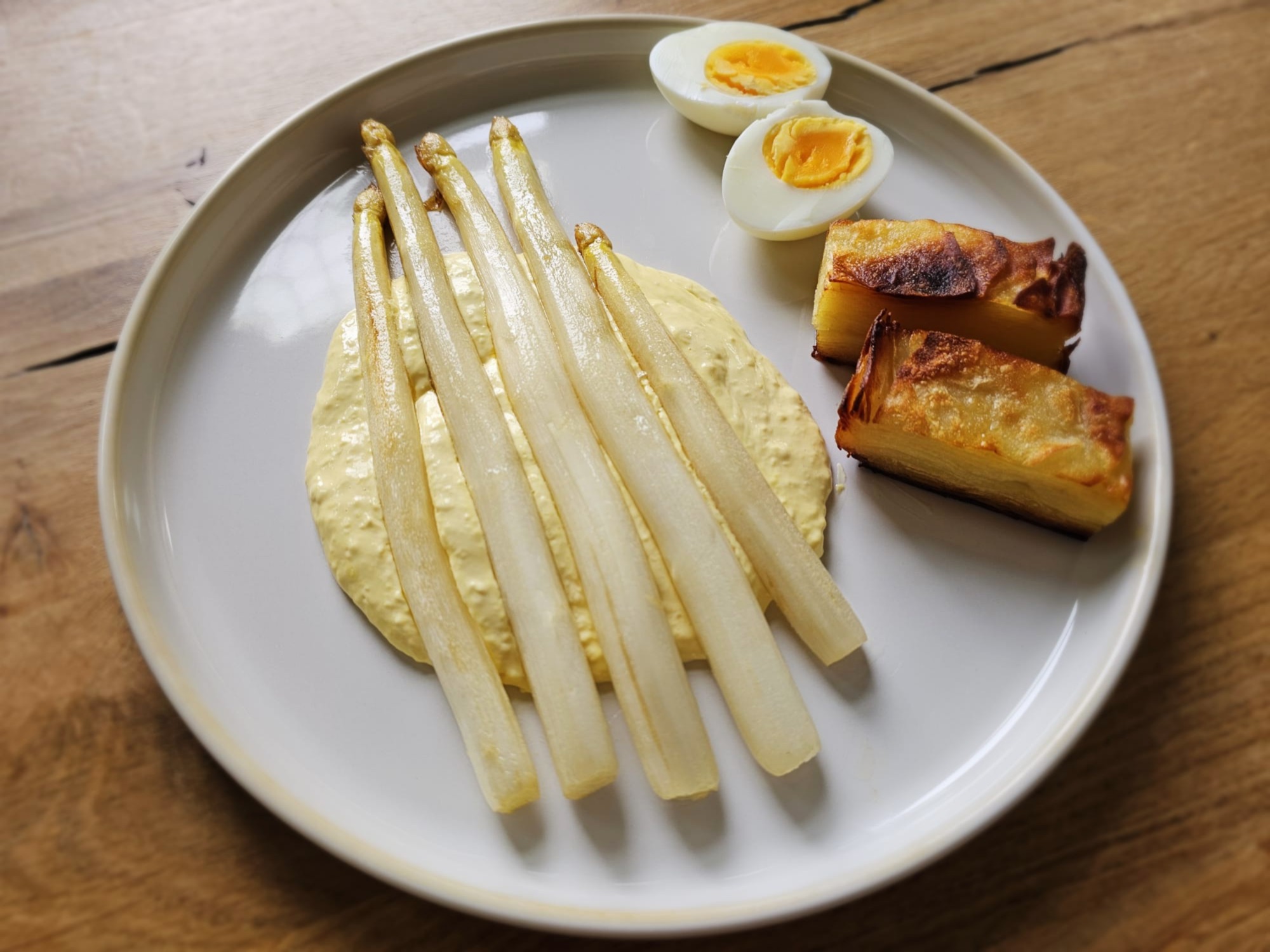 Asperges sous vide