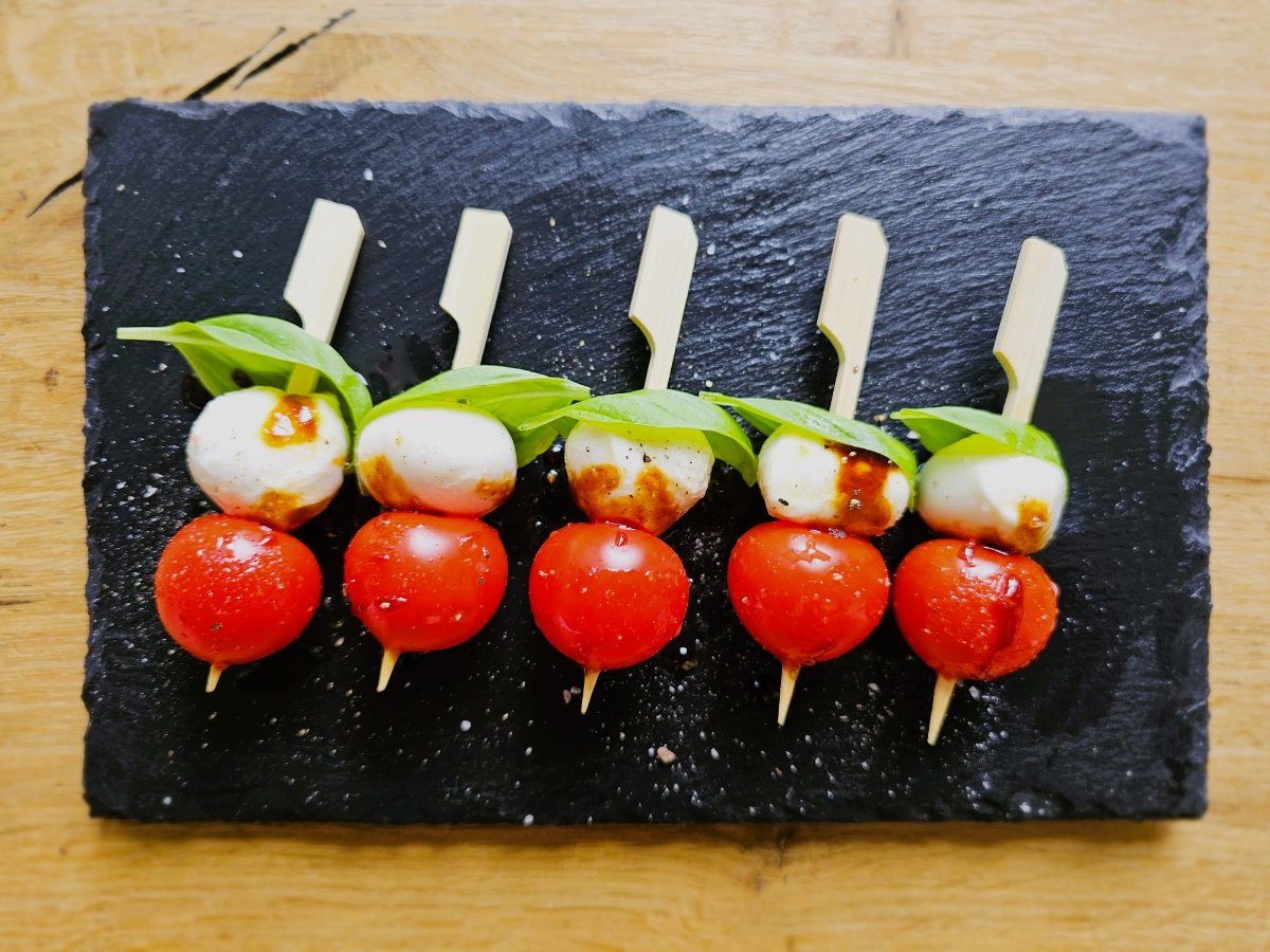 Caprese spiesjes