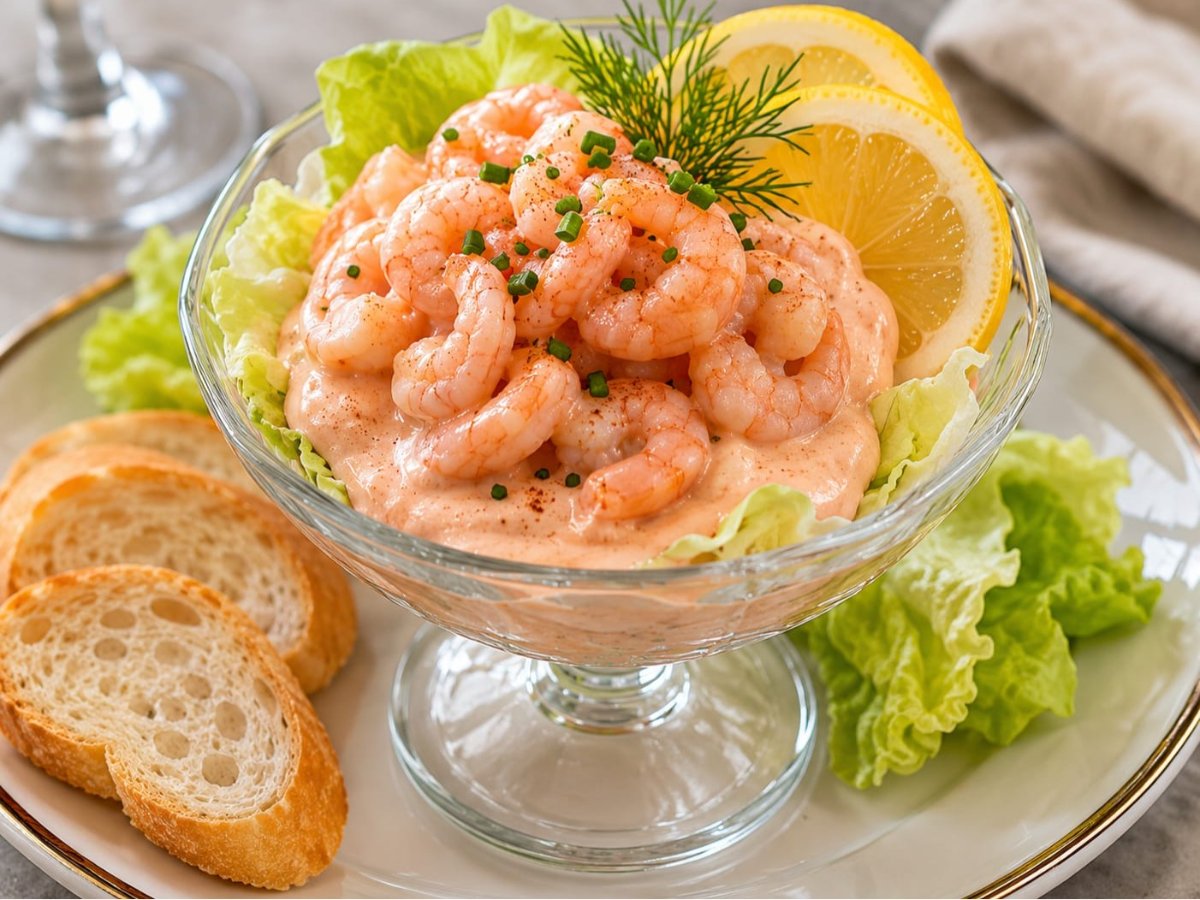 Garnalencocktail met Marie Rose saus