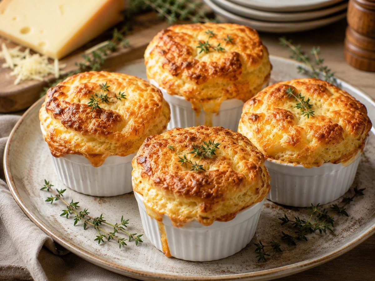 Kaassoufflés met Gruyère