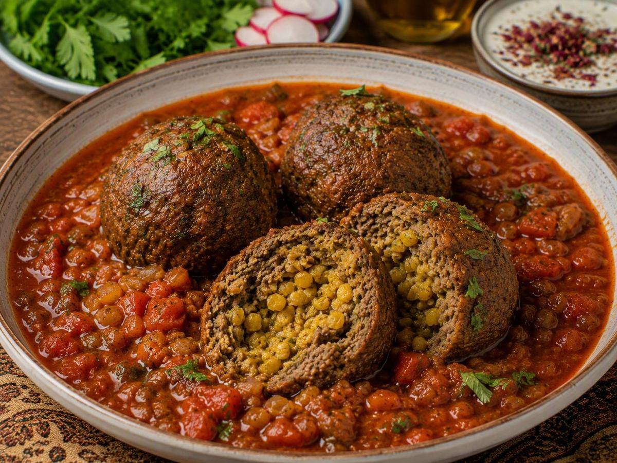 Koofteh tabrizi — grote Perzische gehaktballen