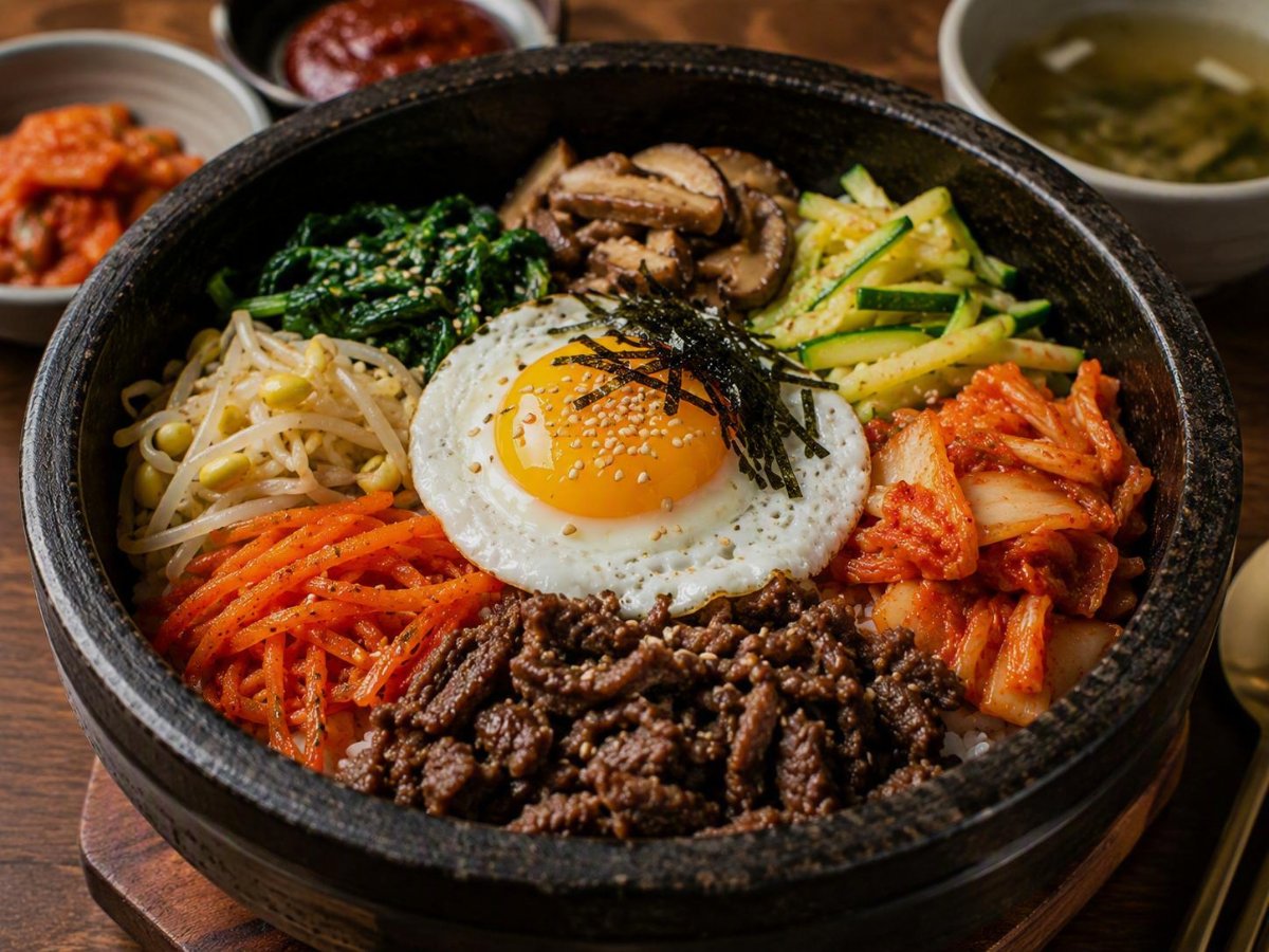 Koreaanse bibimbap
