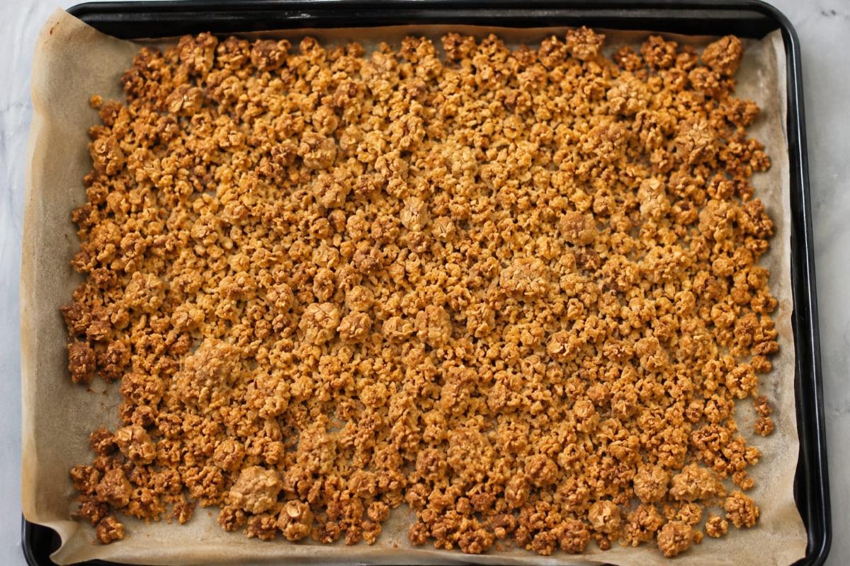 Krokante crumble
