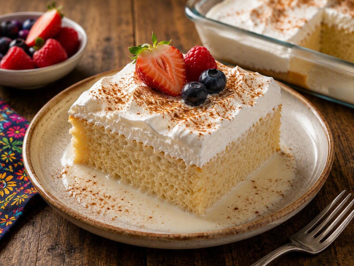 Mexicaanse tres leches cake