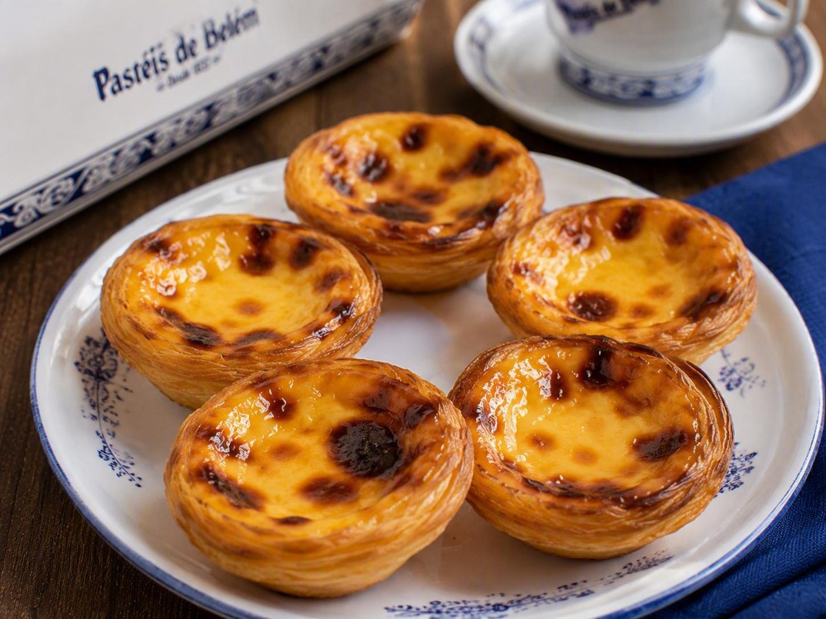 Portugese pastéis de nata