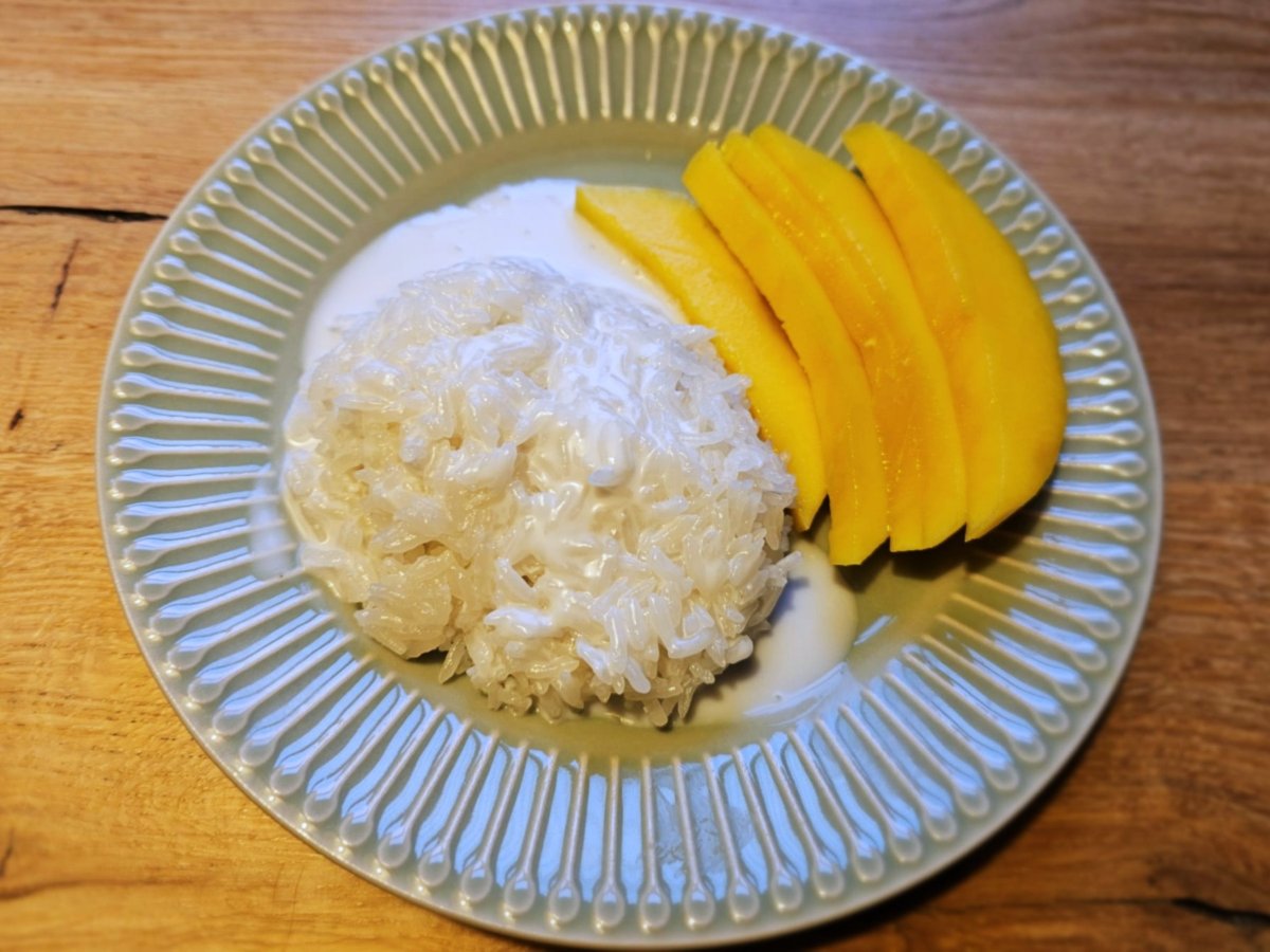 Thaise mango sticky rice